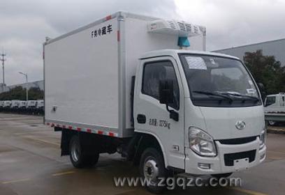 2019/9/4,湖南劉總在程力集團訂購一臺國六躍進冷藏車